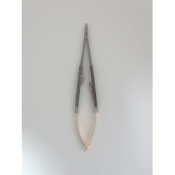 TC Mikrocerrahi Portegü Eğri TC 180 mm/ Castroviejo Curved  With TC Tip 180 mm