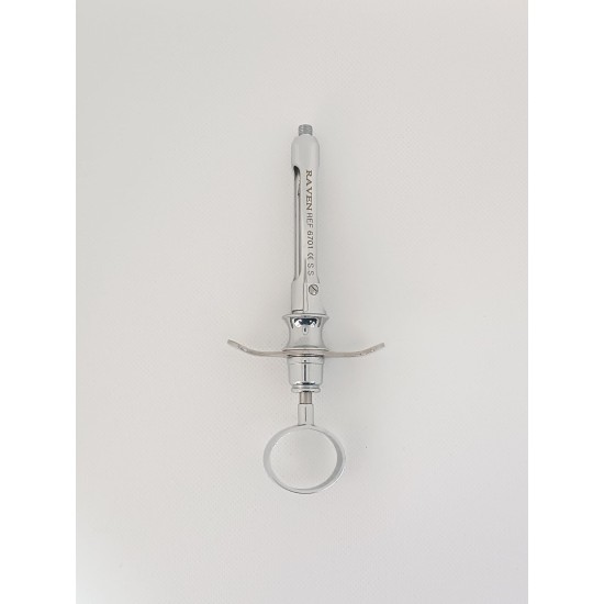 Manuel Katlanabilir Karpul Şırıngası / Syringe Folding 1,8 mm Catridge