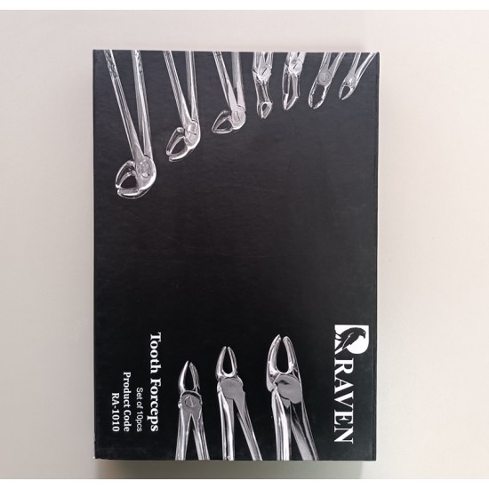 10'lu Davye Takımı / 10 Pcs Forceps Set